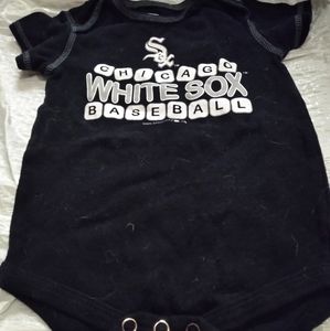 Chicago White Sox black onesie size 18mos